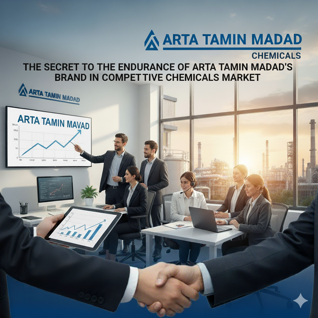 راز ماندگاری برند آرتا تأمین مواد در بازار رقابتی مواد شیمیایی